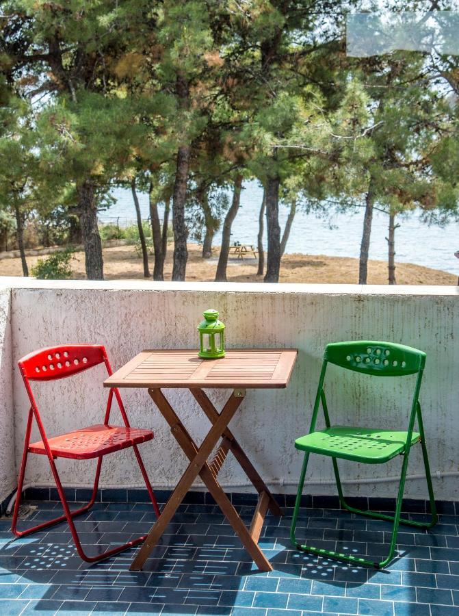 Summerday Villa Private Beach Nea Iraklia Buitenkant foto